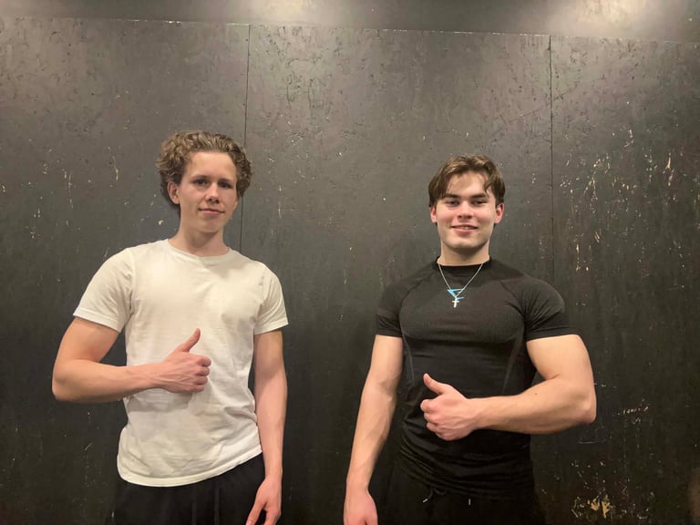 Benjamin og Simon fra Solid Solutions