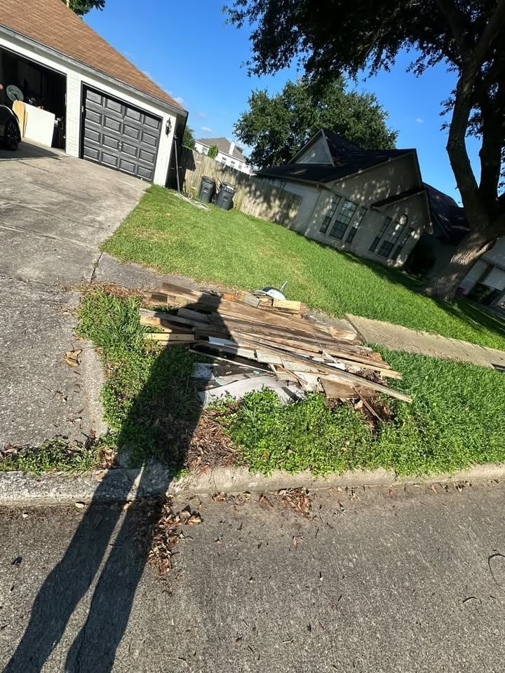 Before — Residential Debris Cleanout