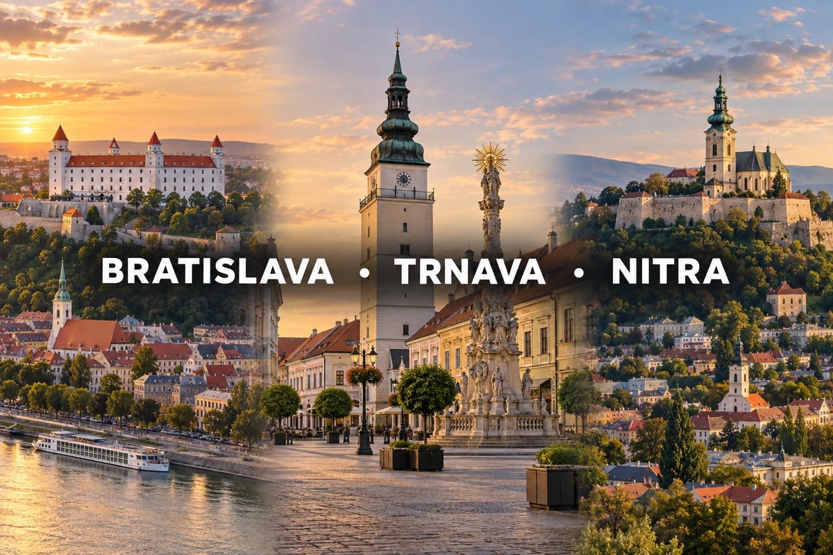 Three Cities of Slovakia