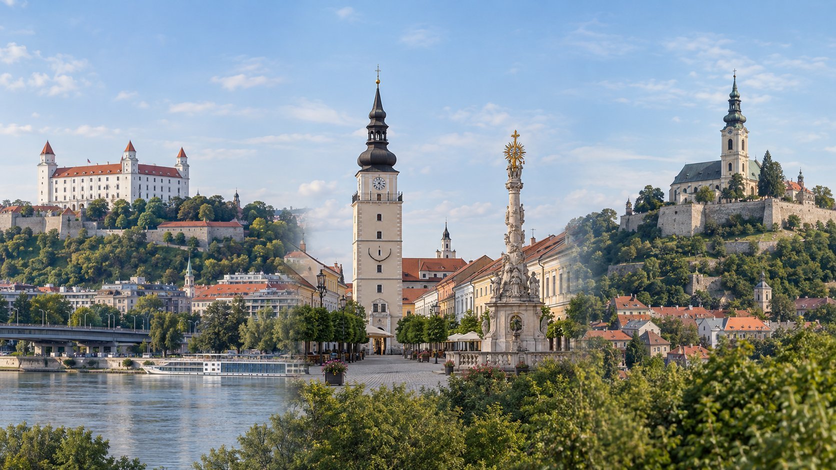 Three Cities of Slovakia
