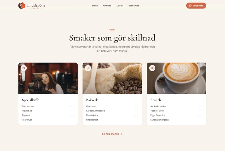 Lind & Böna Café