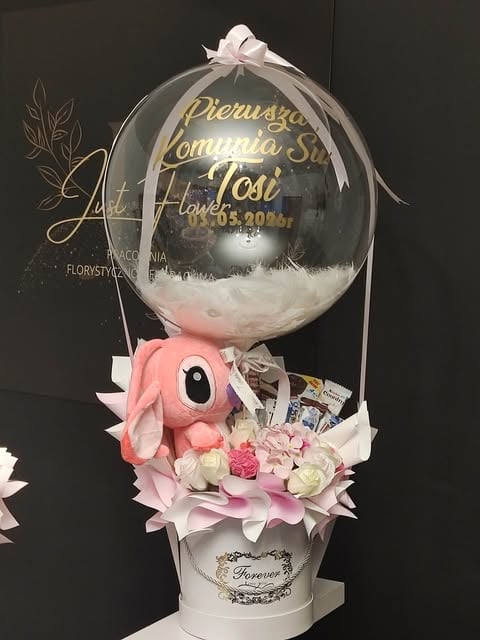 FlowerBox Balon Komunijny Stasi