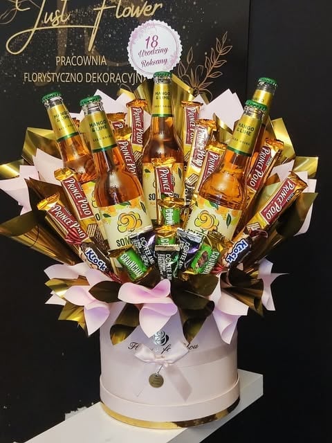 FlowerBox Piwo w Białym Wazonie