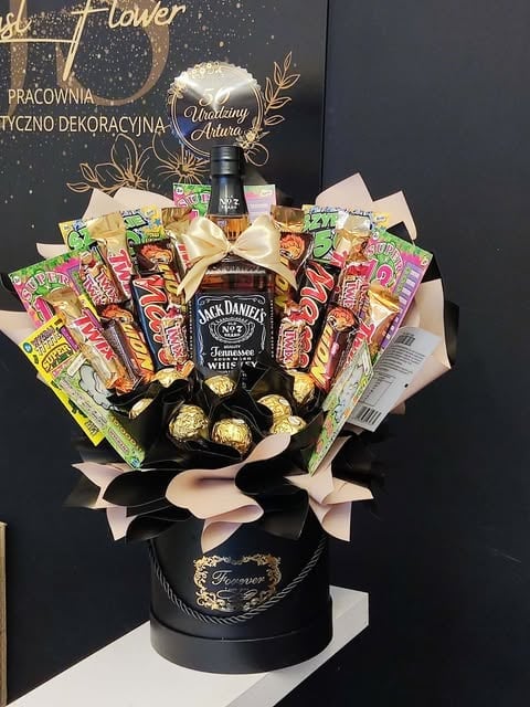 FlowerBox Jack Daniels Czekoladki