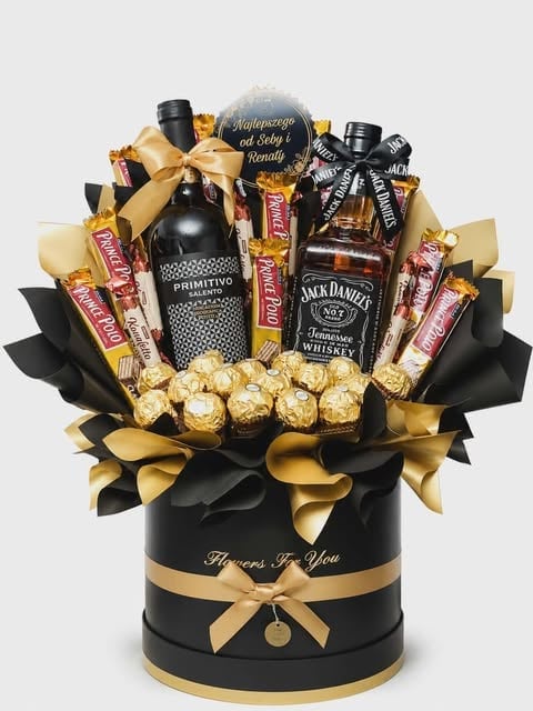FlowerBox Podwójny Jack Daniels i Gin