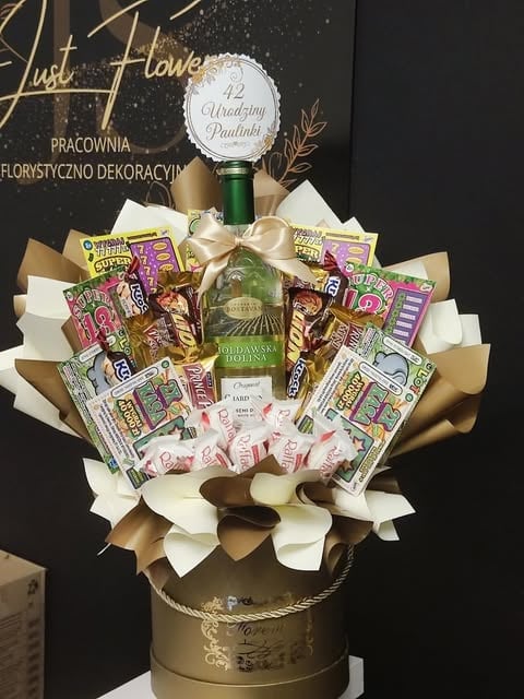 FlowerBox Wino ze Snackami