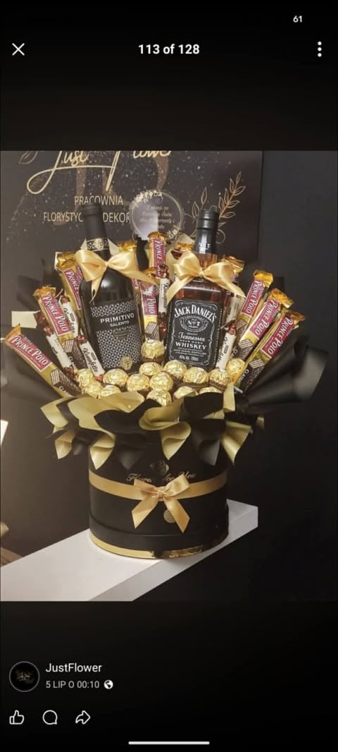 FlowerBox Jack Daniels Lindor