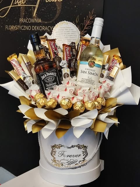 FlowerBox Wino i Jack Daniels Forever