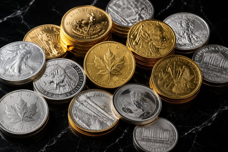 Gold & Silver Coins