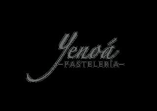 Yenoá Pastelería - logo en cursivo elegante con la palabra Pastelería debajo