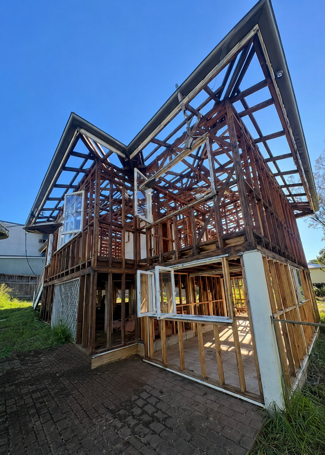 Full House Asbestos Removal — Weatherboard Home