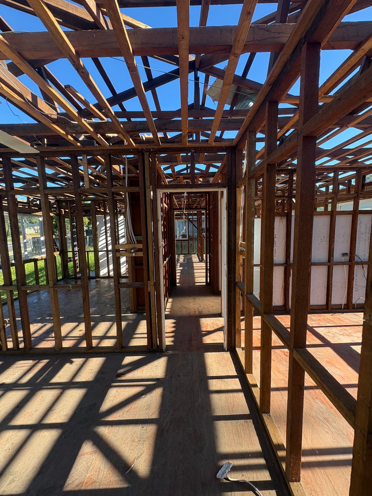 Full House Asbestos Removal — Stripped to Frame