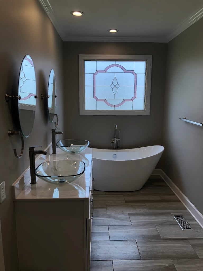 Bathroom Remodel after