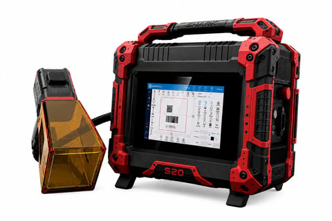 Shark Fabrication S20 — Compact Precision industrial fibre laser system