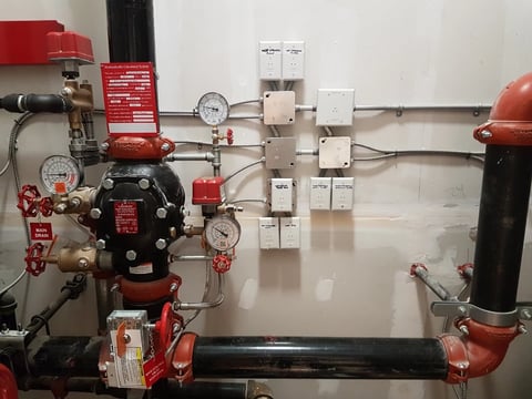Electrical panel with circuit breakers — licensed electrician panel upgrade inspection in Chilliwack, BC