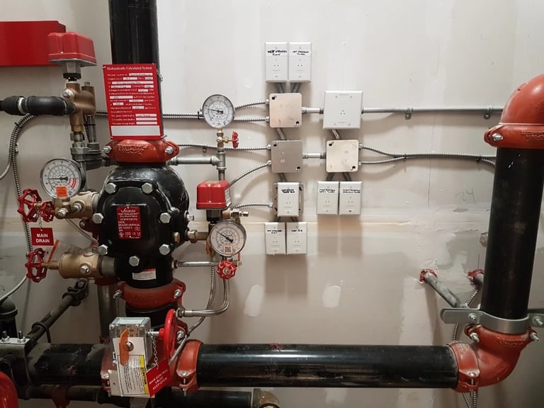 Electrical panel with circuit breakers — licensed electrician panel upgrade inspection in Chilliwack, BC