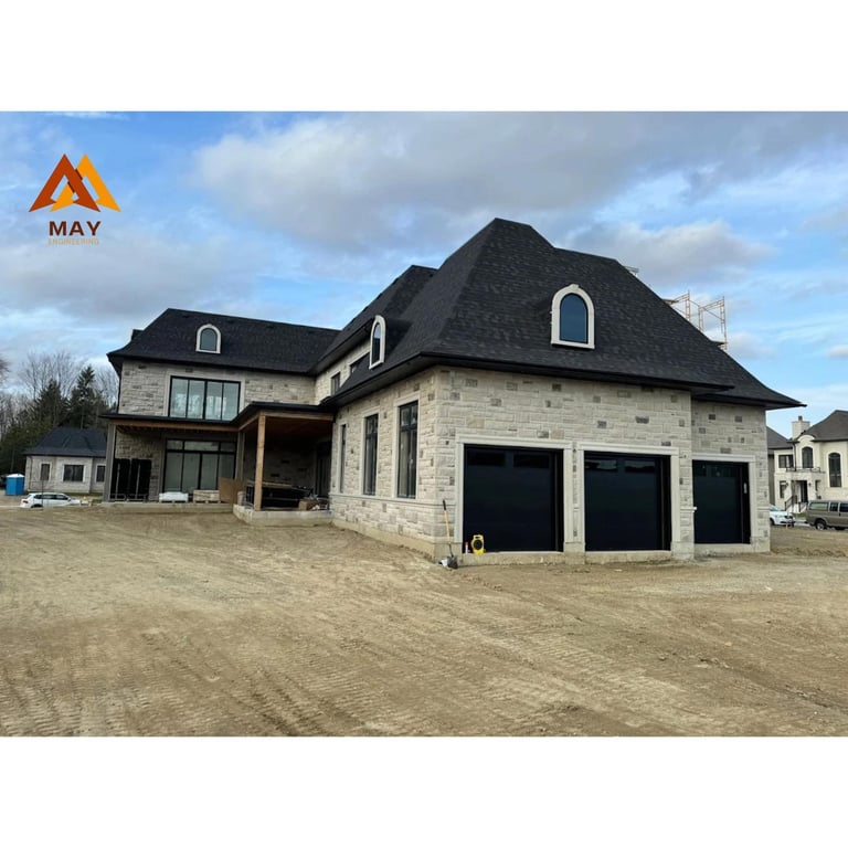 Custom Stone Home — Oakville