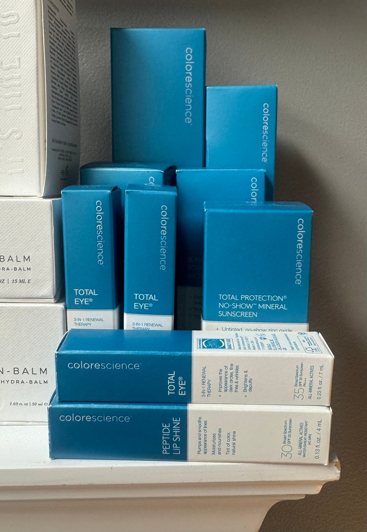 Colorescience skincare available through Emilie.