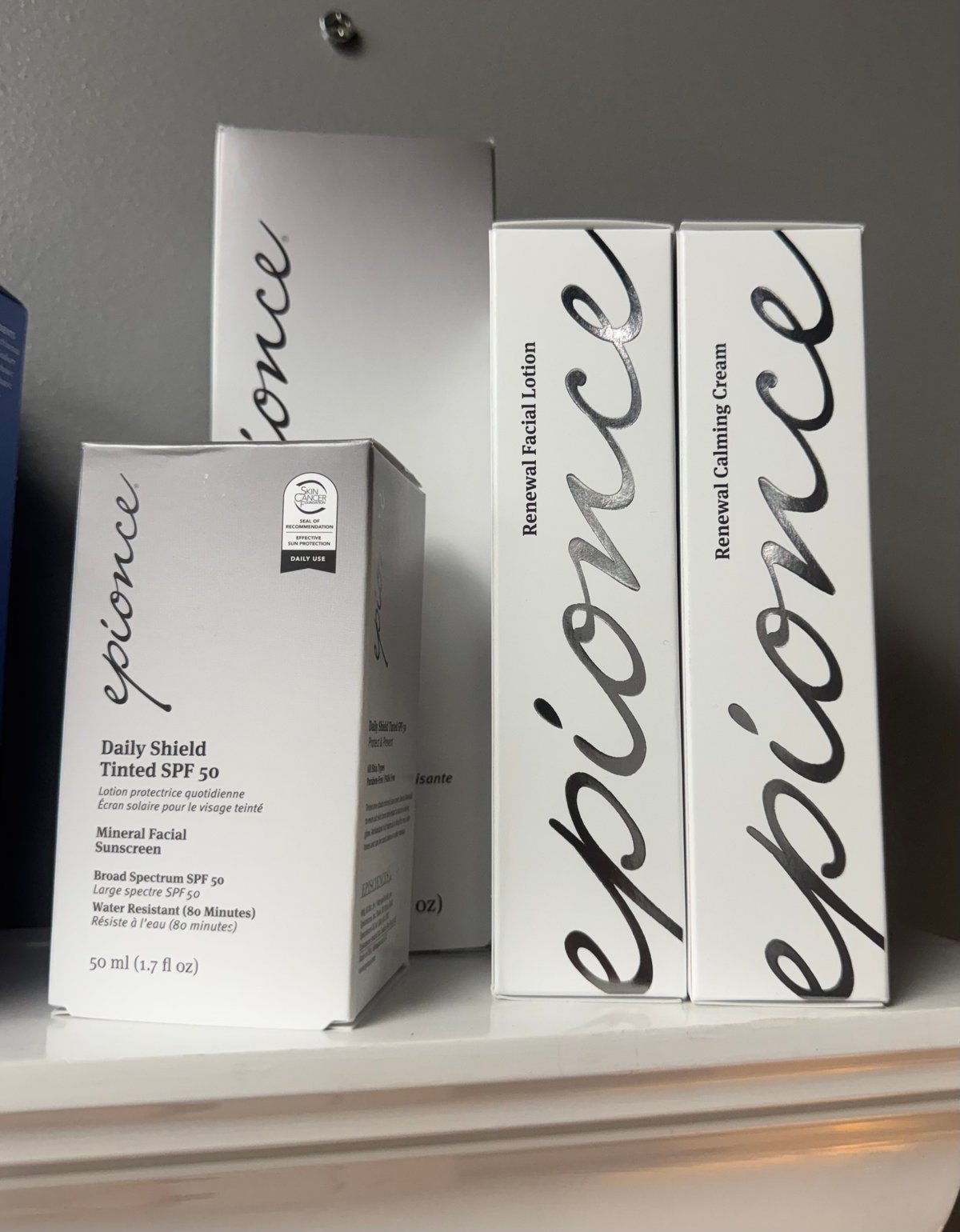Epionce professional skincare available through Emilie.