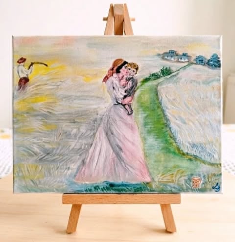 The Harvest — rural-style painting