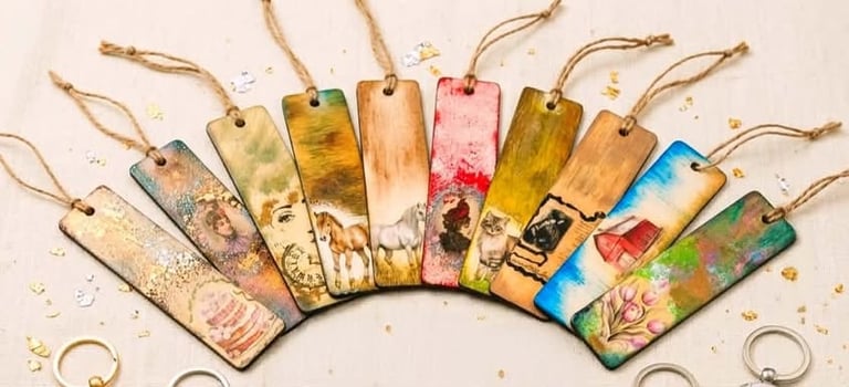 Wooden Bookmarks – Little works of art with soul