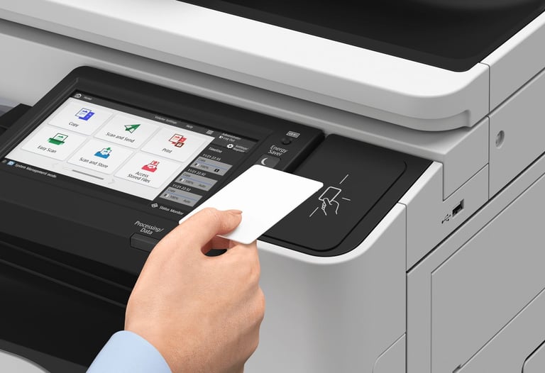 Secure print release