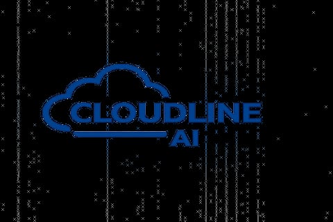 Cloudline AI logo in blue with a cloud icon