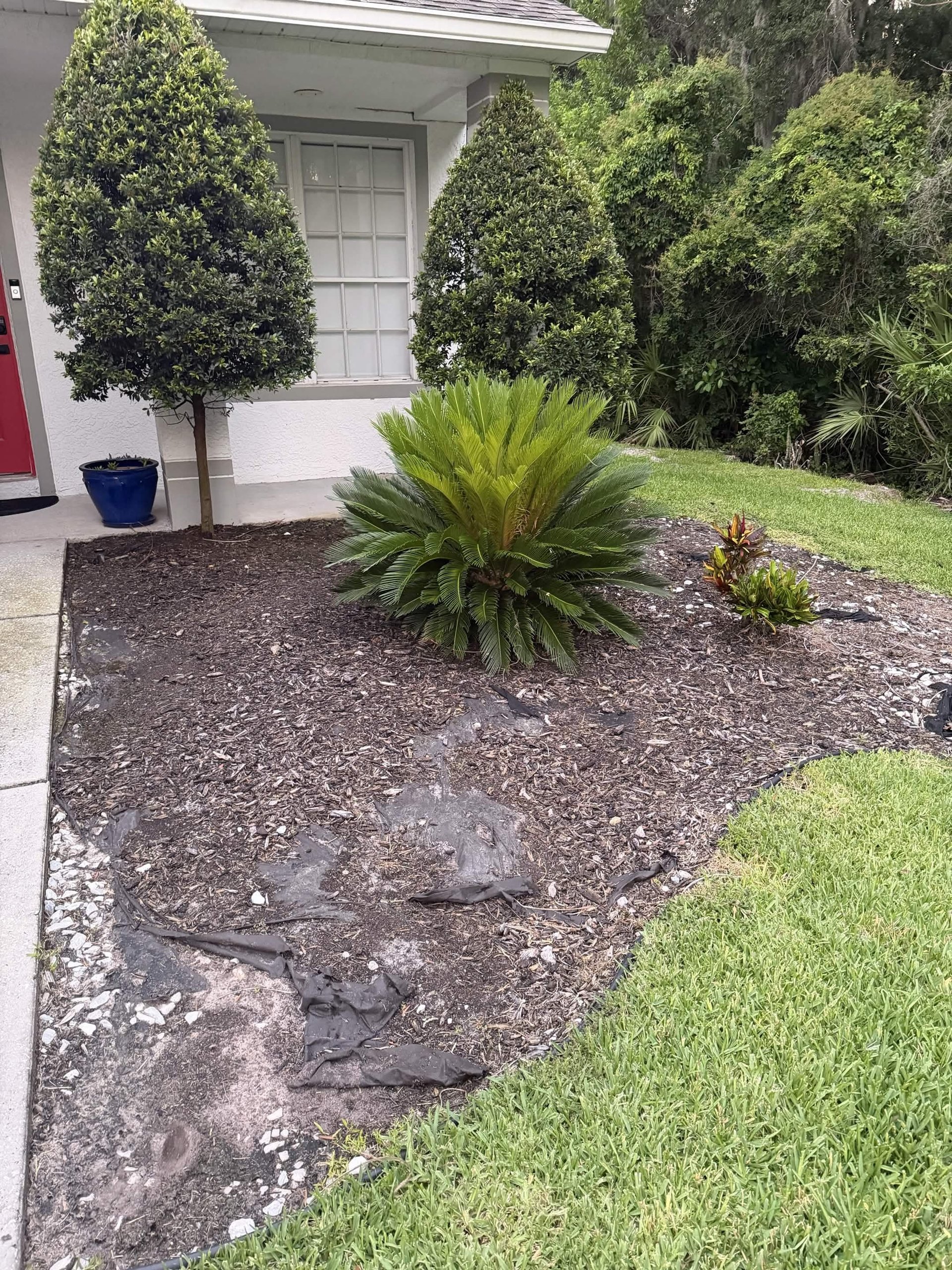 Landscaping work completed by Bigfoot Enterprises