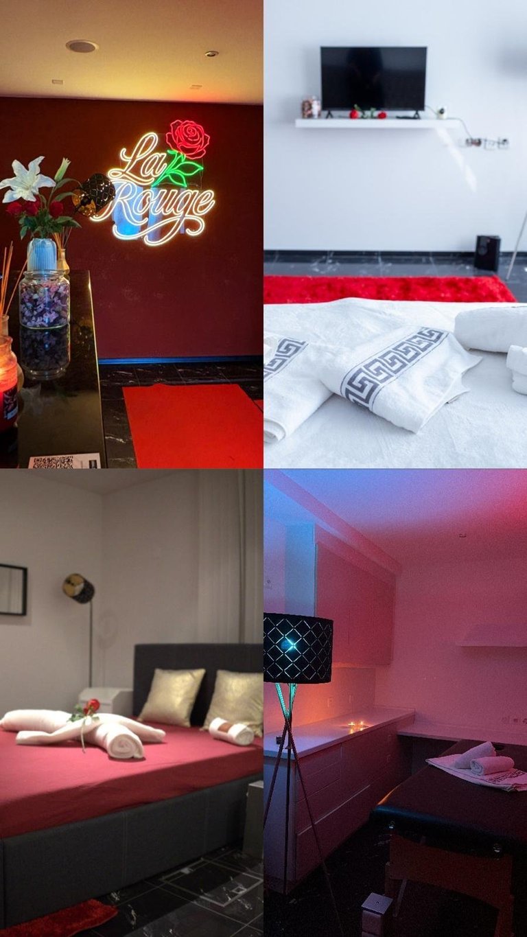 La Rouge — private Salons mit stimmungsvoller Beleuchtung und modernem Design