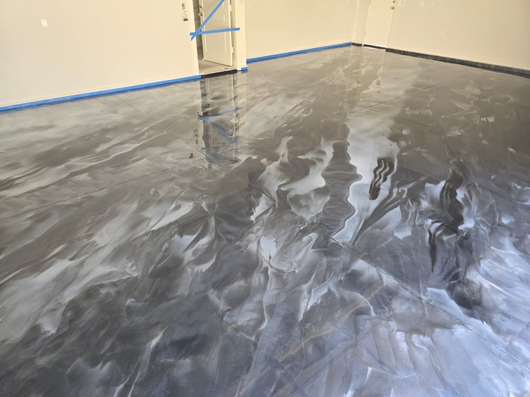 Metallic Floors
