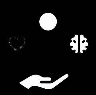 Icono de congruencia entre mente y corazón