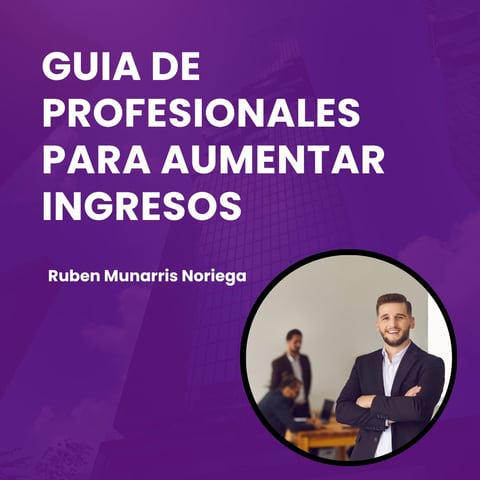 Guia de profesionales para aumentar ingresos - por Ruben Munarris Noriega