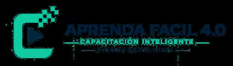Agenda Facil 4.0 - Capacitación Inteligente, logo oficial en turquesa y azul