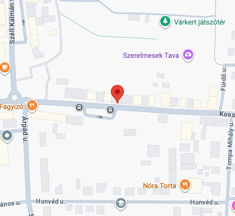 Térkép: Kossuth Lajos utca 15, Szentgotthárd