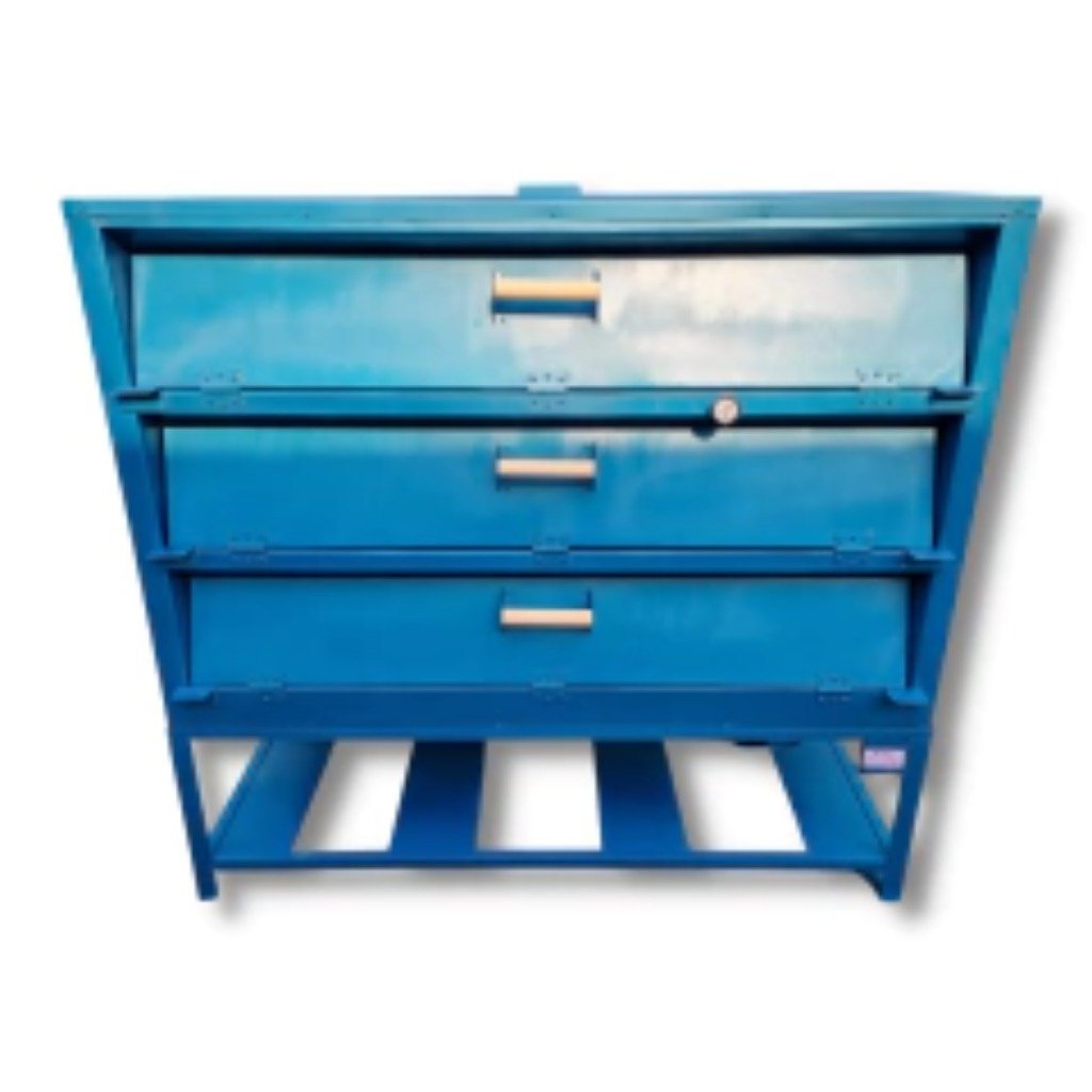 Horno de gaveta para 9 charolas con múltiples compartimentos y construcción industrial — Horno de Gaveta 9 Charolas HG9C Economirugo