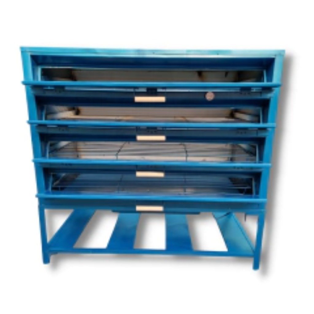 Horno de gaveta para 12 charolas con múltiples niveles y construcción industrial robusta — Horno de Gaveta 12 Charolas HG12C Economirugo