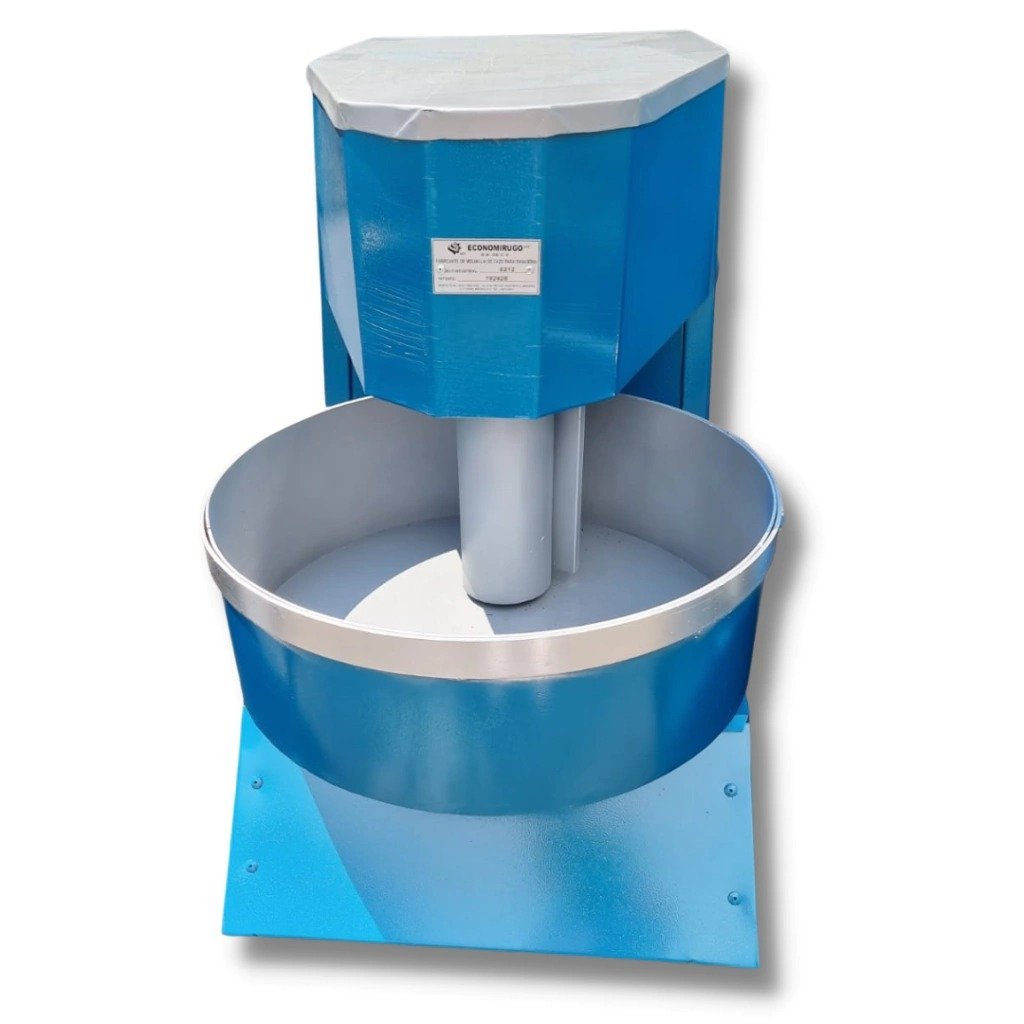 Molinilla para 30 kg trifásica con acabado laminado y cazo de gran capacidad — Molinilla 30 kg Laminada Trifásica MOL30L Economirugo