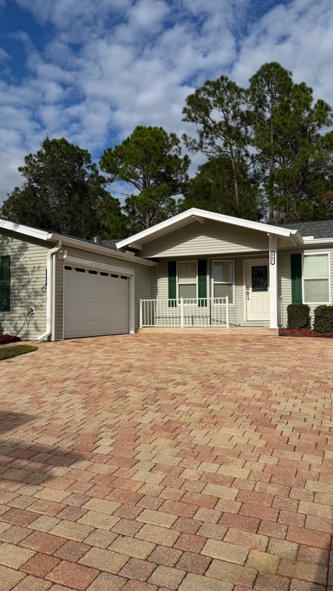 Driveway & Concrete after