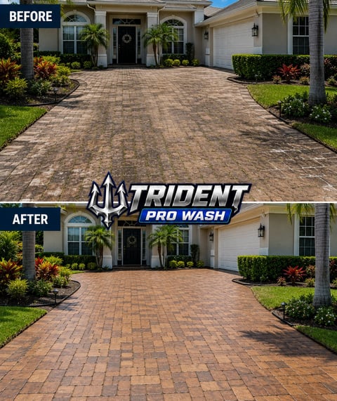Driveway Cleaning after