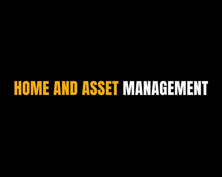 Home and Asset Management website designed by Woods Media Promotions, a handyman services business