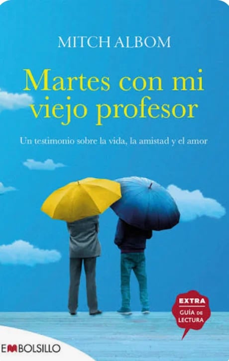 Portada de Martes con mi viejo profesor de Mitch Albom