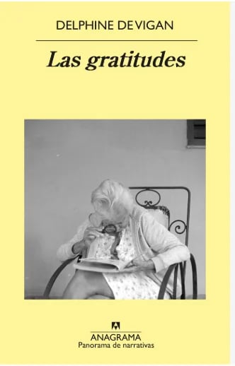 Portada de Las gratitudes de Delphine de Vigan