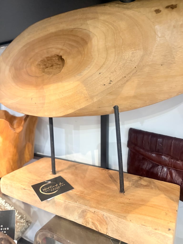 Wood Candle Holder